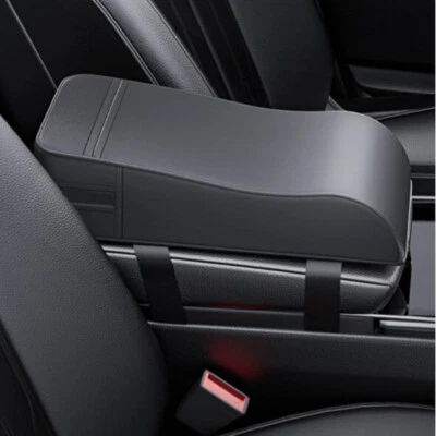 Car Armrest Pad Cover Auto Center Console Box Cushion PU Leather Universal ×1 - Image 1 of 4
