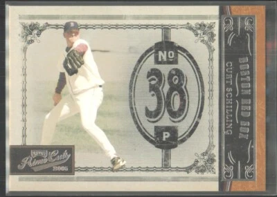 2005 Playoff Prime Cuts Curt Schilling /499 Boston Red Sox #63 - Image 1 of 2