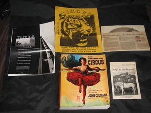 THE AMERICAN CIRCUS 1990 VINTAGE BOOK 9.25"x 7.5" SOFT COVER FIRST CULHANE - Picture 1 of 4