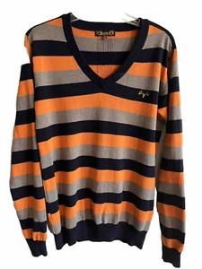 BC London Men’s Medium Sweater Knit V Neck Pullover - Picture 1 of 6