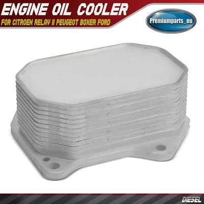 Engine Oil Cooler for Citroën Relay II Peugeot Boxer Ford Transit Transit Custom - Image 1 of 4