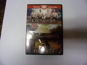 Courageous / Facing the Giants / Fireproof (DVD, 3 FILM) FAITH FILMS - Picture 1 of 1