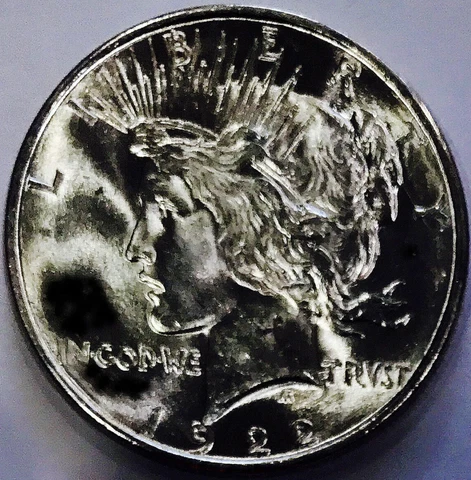 ⭐️1922 D PEACE DOLLAR⭐️ABSOLUTE SHOW STOPPER⭐️LUSTER BOMB⭐️SUPERB GEMBU+++⭐️ Cover