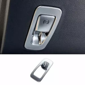 Cubierta de freno de mano con mango de freno de mano ABS plateado apta para Benz Clase C W205 2015-2021 - Imagen 1 de 6