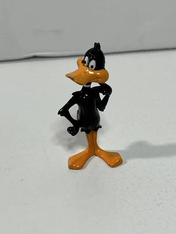 Looney Tunes Diecast Figurine Warner Brothers WB Vintage Daffy Duck 1990s Cover