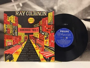 Ray Colignon - Remember This? 10 " Vinyl Ex VG+ 50's Italy Philips P 10416 R - Bild 1 von 3