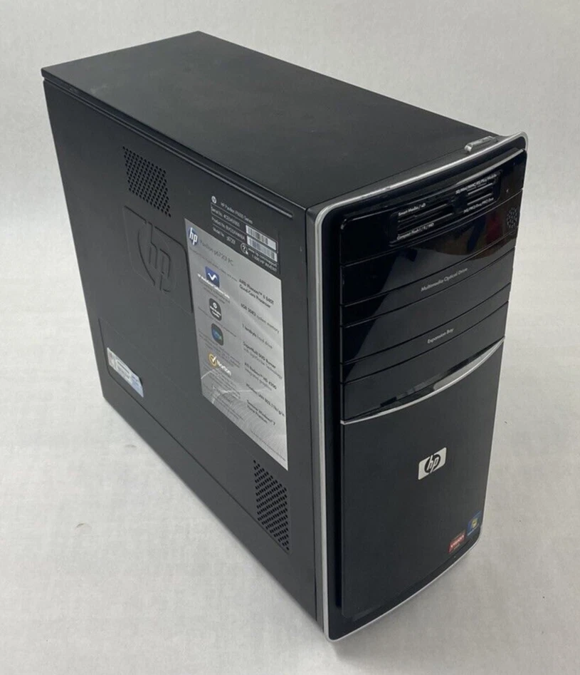 HP Pavilion P6720F MT Phenom II X4 890T 2,90 GHz 4 GB de RAM sin disco duro sin sistema operativo Foto 1 de 4