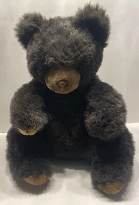 Vintage America Wego Teddy Bear Brown Plush 16” Begging Bear 8519B Soft Cuddly - Image 1 of 4