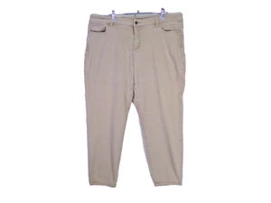 Michael Kors Women's Brown Jeans Size 16 Straight Leg Some Stretch Below Zipper - Picture 1 of 4
