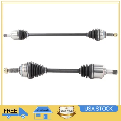 For Mitsubishi Galant FWD 2.4L L4 Pair of Front CV Axle Shafts SurTrack Set - Image 1 of 4