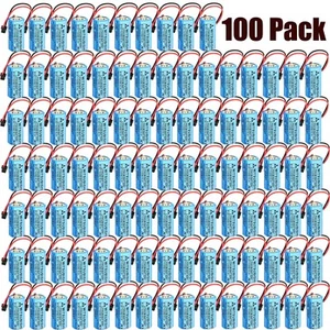 100X CR17335SE-R/3V Q6BAT PLC Li-ion Battery For Mitsubishi Q25PRHCPU Q170HBATC - Picture 1 of 4