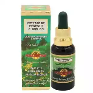 5 Brazilian Green Propolis Glycolic Extract Polenectar WF40 - No Alcohol - Picture 1 of 3