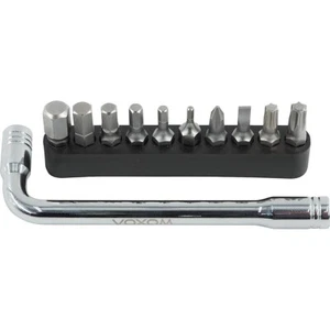 Set De Llaves En L Wkl48 Con 10 Puntas Y Llave Allen Negra Voxom Bicicleta - Imagen 1 de 2