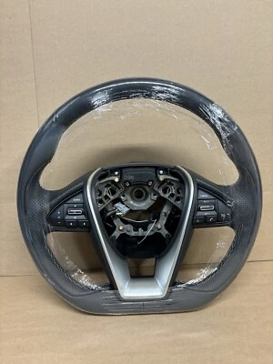 NEW OEM NISSAN MAXIMA 18-23 STEERING WHEEL BLACK/WHITE 48430-9DJ0A - Image 1 of 4