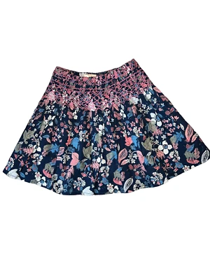 Minifalda Peek Girls floral bordada totalmente forrada talla XS (4-5) Foto 1 de 3