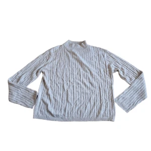 17 North womens Sz M Silk cashmere blend knit turtle neck light sweater - Picture 1 of 6