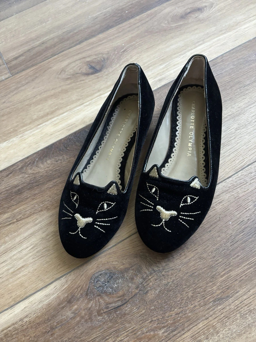 【未使用】Charlotte Olympia KITTY フラット　サンダル Charlotte Olympia Kitty Flats for Women for sale | eBay