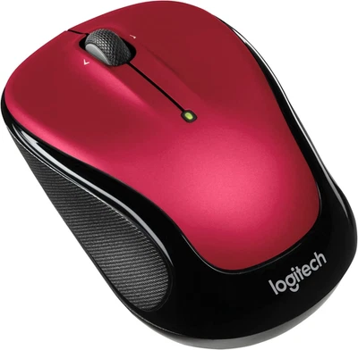 Logitech Wireless Mouse RED M325 w/ Designed-For-Web Scrolling - NO USB RECEIVER - Image 1 of 4