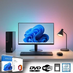 All-in-One PC-Set | Lenovo M900 SFF | i5-6500 | 16GB RAM 256GB SSD | WIFI - Bild 1 von 3