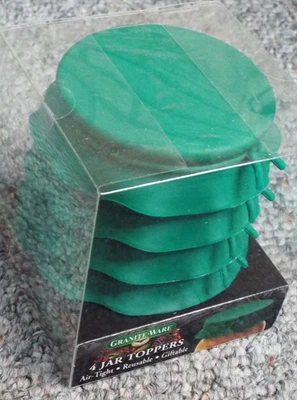 Granite Ware Silicone Wide Canning Jar Air-Tight Reusable Lids Toppers 2 5/8" - Image 1 of 3