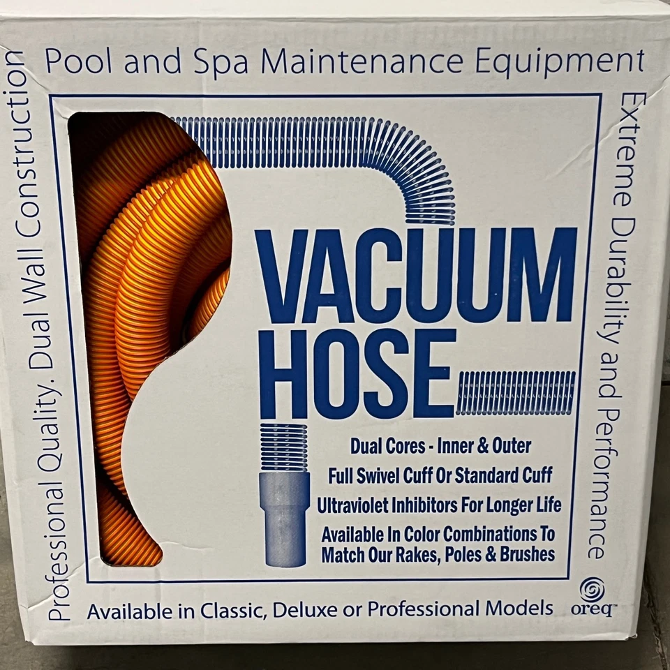 NEW! Smooth Flex Swimming Pool Vacuum Cleaning Hose 1-1/2" Diam - Various Length - Image 1 of 1