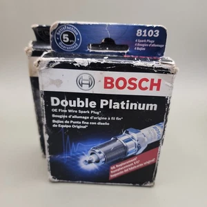 8 x Bosch Doppelplatin OE Feindrahtstecker 8103 NEU - Bild 1 von 3