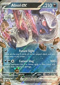 Pokemon TCG Absol ex - 135/197 SV03: Obsidian Flames Double Rare - Picture 1 of 1