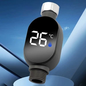 Duschthermostat mit LED-Anzeige für 0 bis 99 Grad Celsius Temperatur - Bild 1 von 12