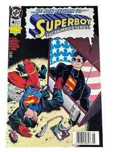 Superboy La Serie Animada #4 Mayo 1994 DC Comics Kesel Grummett Parobeck - Imagen 1 de 7