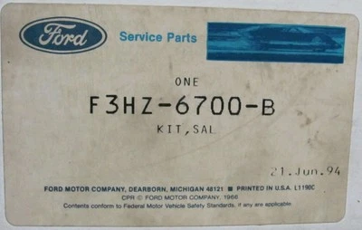Nuevo de Lote Antiguo Ford F3HZ-6700-B Cubierta Delantera Sello 1992-1995 Serie F & L con Motor FD1460 Foto 1 de 4