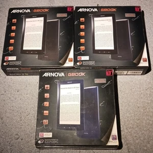 3 X ARNOVA GBOOK 7in ANDROID TABLET 8GB STORAGE Wi-Fi BLUETOOTH ,, (JOB-LOT) ,, - Picture 1 of 7