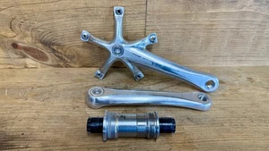 Shimano Ultegra FC-6500/6503 172.5 Cranks Crankset Triple w/BB No Rings - Picture 1 of 7