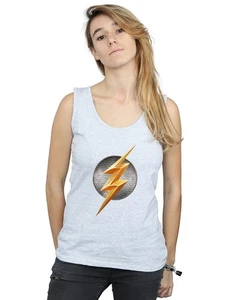 DC Comics Women's Justice League Movie Flash Emblem Vest - Picture 1 of 21
