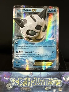 Pokemon Card Glalie EX 34/162 XY BREAKthrough Ultra Rare Holo NM - Picture 1 of 2