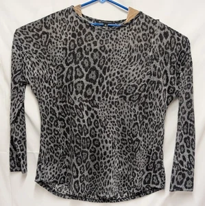 Nuevo - International concept (INC) - Top Suéter Manga Larga Estampado Guepardo XL - Imagen 1 de 8
