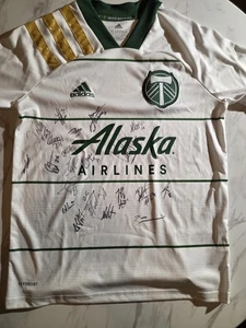 Portland Timbers 2020/2021 Away Trikot Team Signiert - Bild 1 von 11