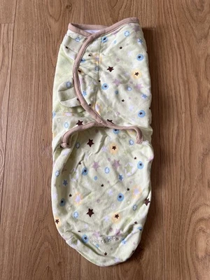 Cobertor infantil verão Swaddle Me bebê envoltório estrela swaddle cobertor 0-4M 3,2-6,4kg - Imagem 1 de 4