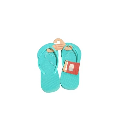 Chanclas para mujer Havaianas azul agua talla 7 8 Brasil Foto 1 de 2