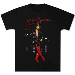 Camiseta Rick James Street Songs Negra Unisex Algodón BL2.727 - Imagen 1 de 2