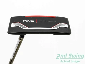 Ping 2021 Kushin 4 Putter Steel Left Black Dot 33.0in - Picture 1 of 8