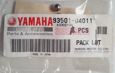 YAMAHA NUEVO OEM RODAMIENTO BOLA 93501-04011 CANTIDAD 4 Foto 1 de 4