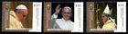 Argentinien 2013 Mi. 3500-3503 Postfrisch 100% Berühmtheit, Papst Franziskus, V