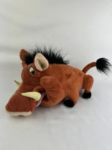 Peluche Disney Store Re Leone Pumba Warthog 12" Peluche B9 - Foto 1 di 5