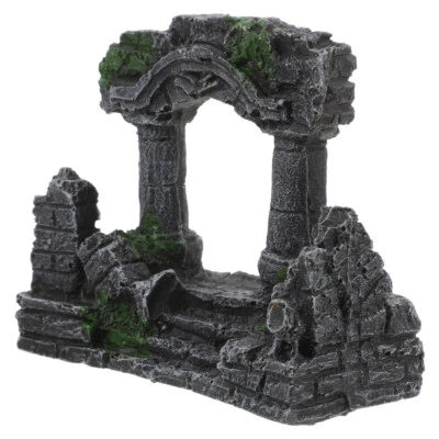 Künstliche römische Säule Ruinen Burg -Säulen-Aquarium-Dekoration - Bild 1 von 4