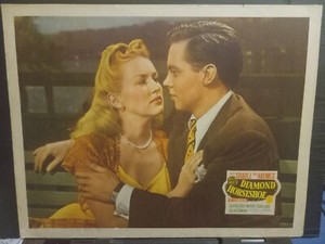 Lobby Card 1945 DIAMOND HORSESHOE Betty Grable Dick Haymes great CU