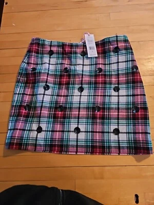 Falda de tartán a cuadros Vineyard Vines para mujer talla 4 nueva con etiquetas 135,00 Foto 1 de 4