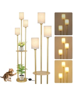 Lampadaire moderne à intensité variable avec trois ampoules - Imagen 1 de 8