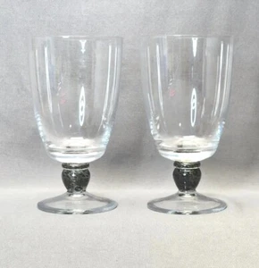 Kristall Weingläser Kohle Kunstglas Wasser Tee Trinkkelche (Paar) Polen - Bild 1 von 5