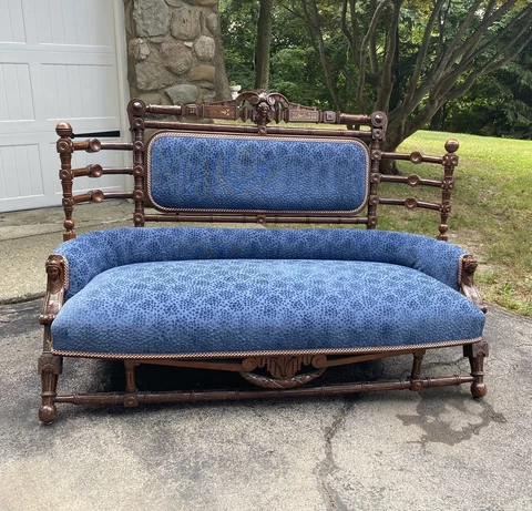 RENAISSANCE WALNUT SOFA, GEORGE HUNZINGER Cover