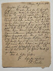 Richard von Garbe  ( 1857 - 1927 ) - Indologe - original signierter Brief